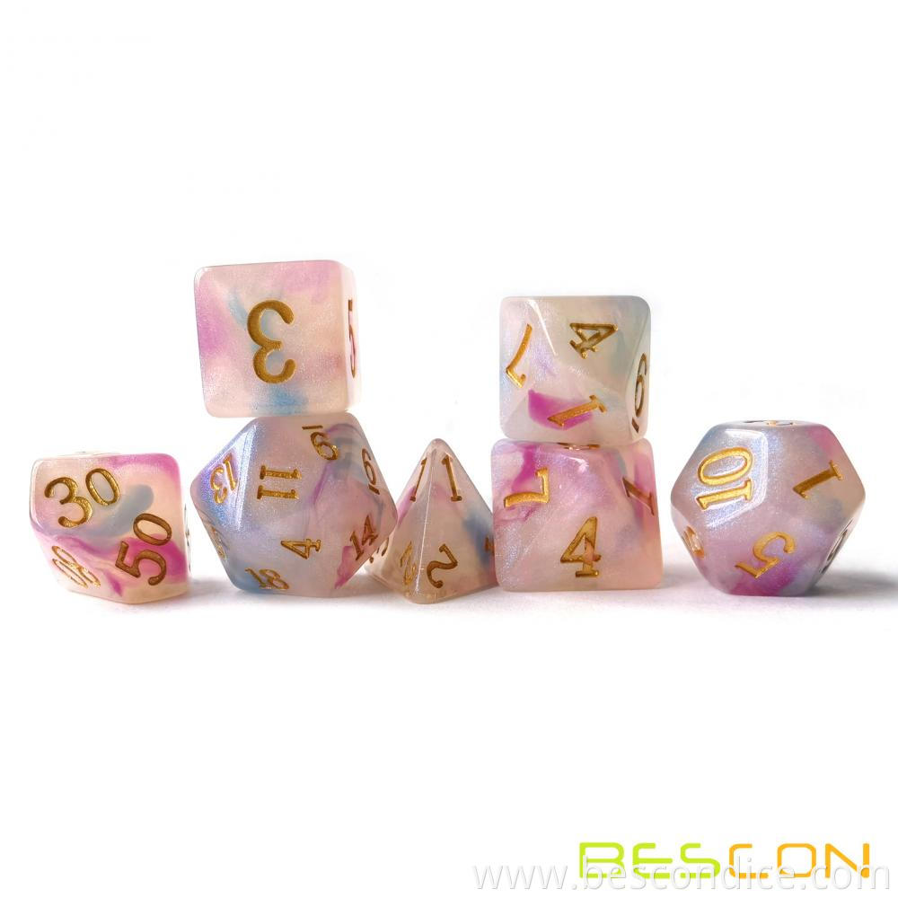 Limited Edition Resin Rpg Dice Set Limited Edition Resin Rpg Dice Set
